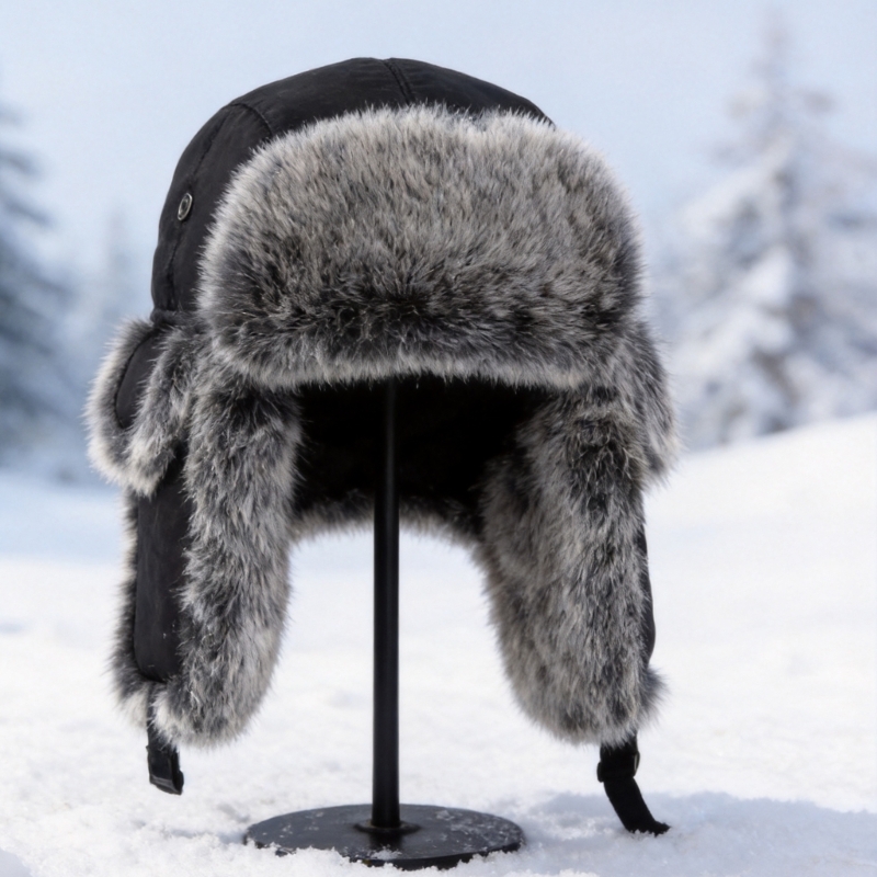 Trapper Hat Ear Flap - 652F Cold Weather Earflap Hat with