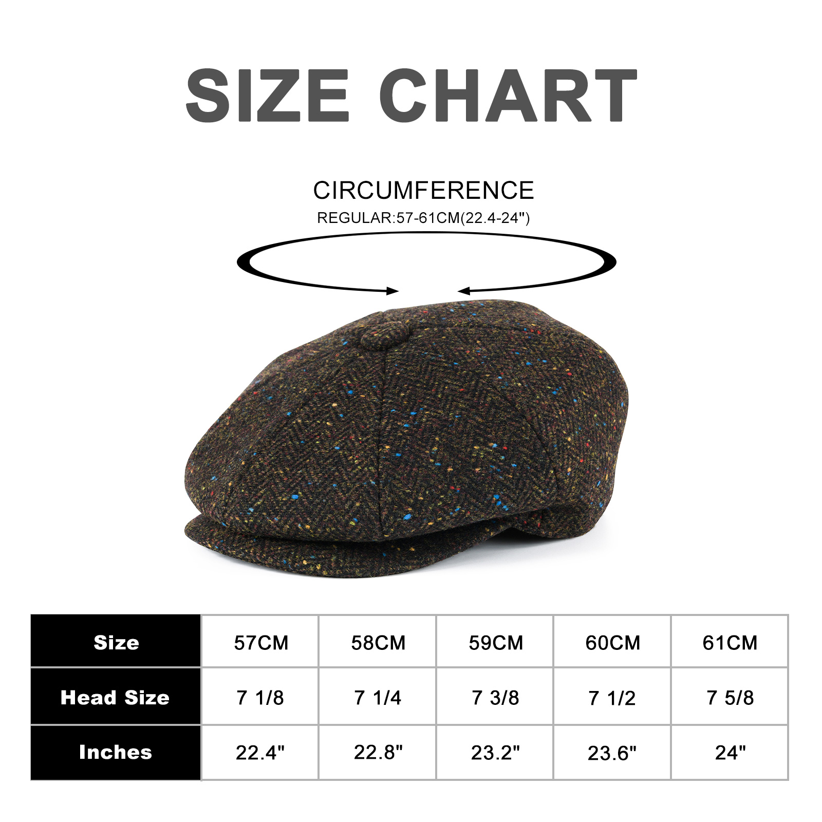 FEINION Men's Wool Blend Newsb - Newsboy Cap Ivy ulasan dan harga