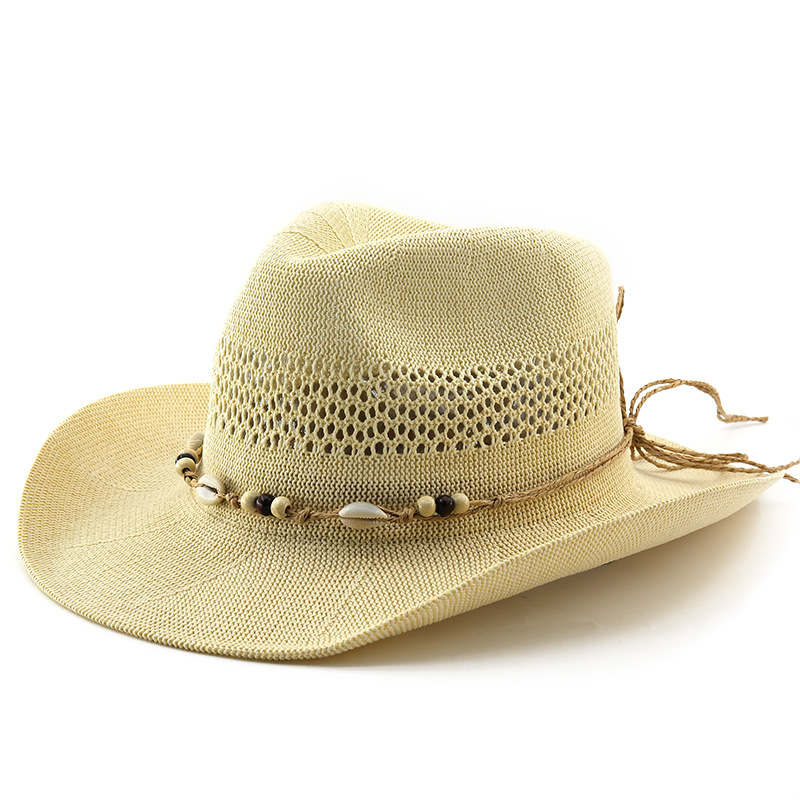 2026 New summer Hollow out bre - Cowboy Hat Straw ulasan dan harga