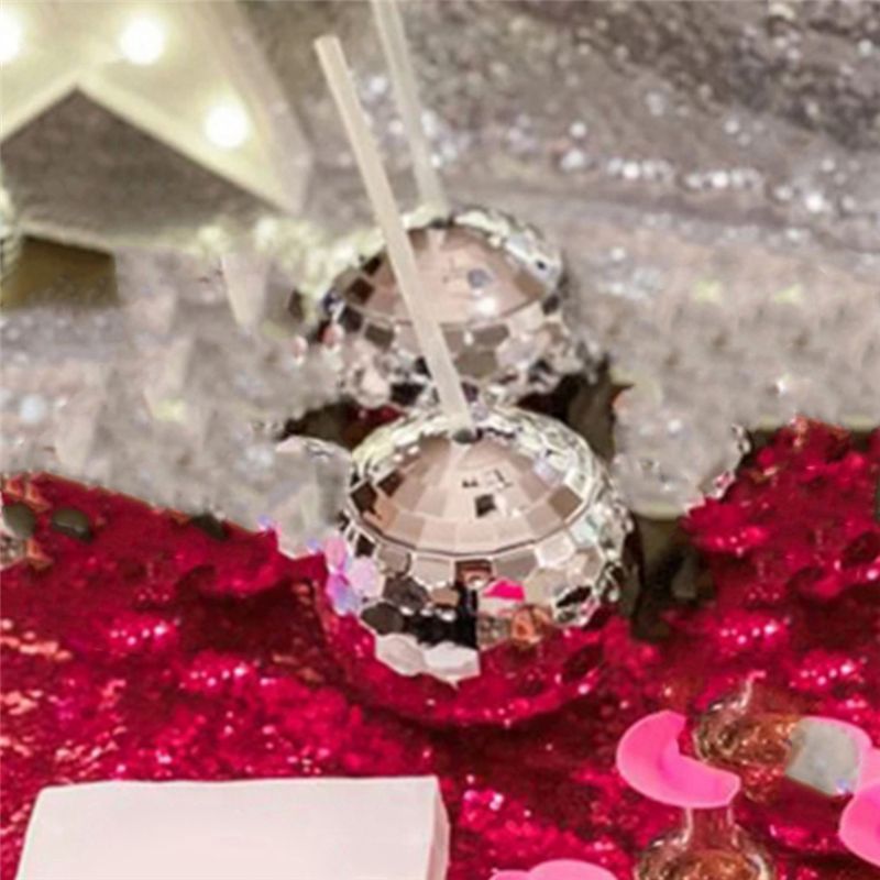 ABMS-Disco Ball Cups Cowboy Ha - Cowboy Hat Straw ulasan dan harga