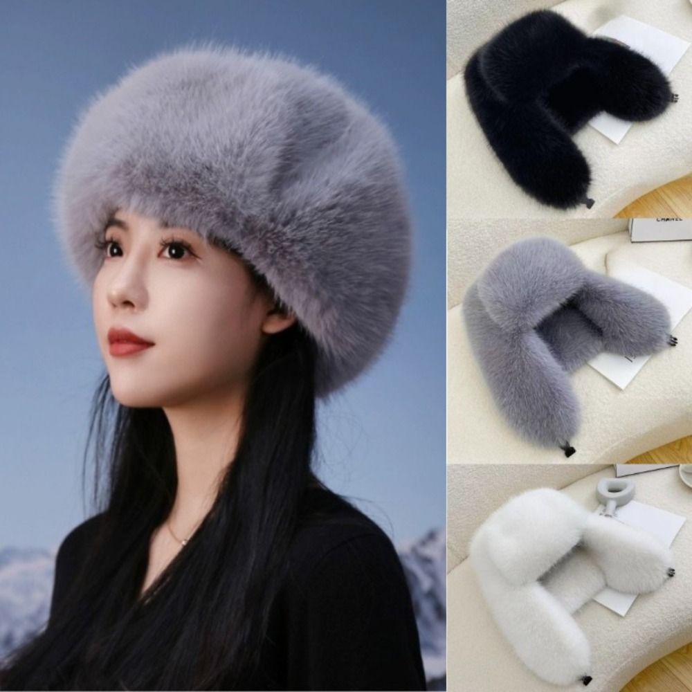 Soft Thick Faux Fur Hat Windpr - Winter Trapper Hat ulasan dan harga