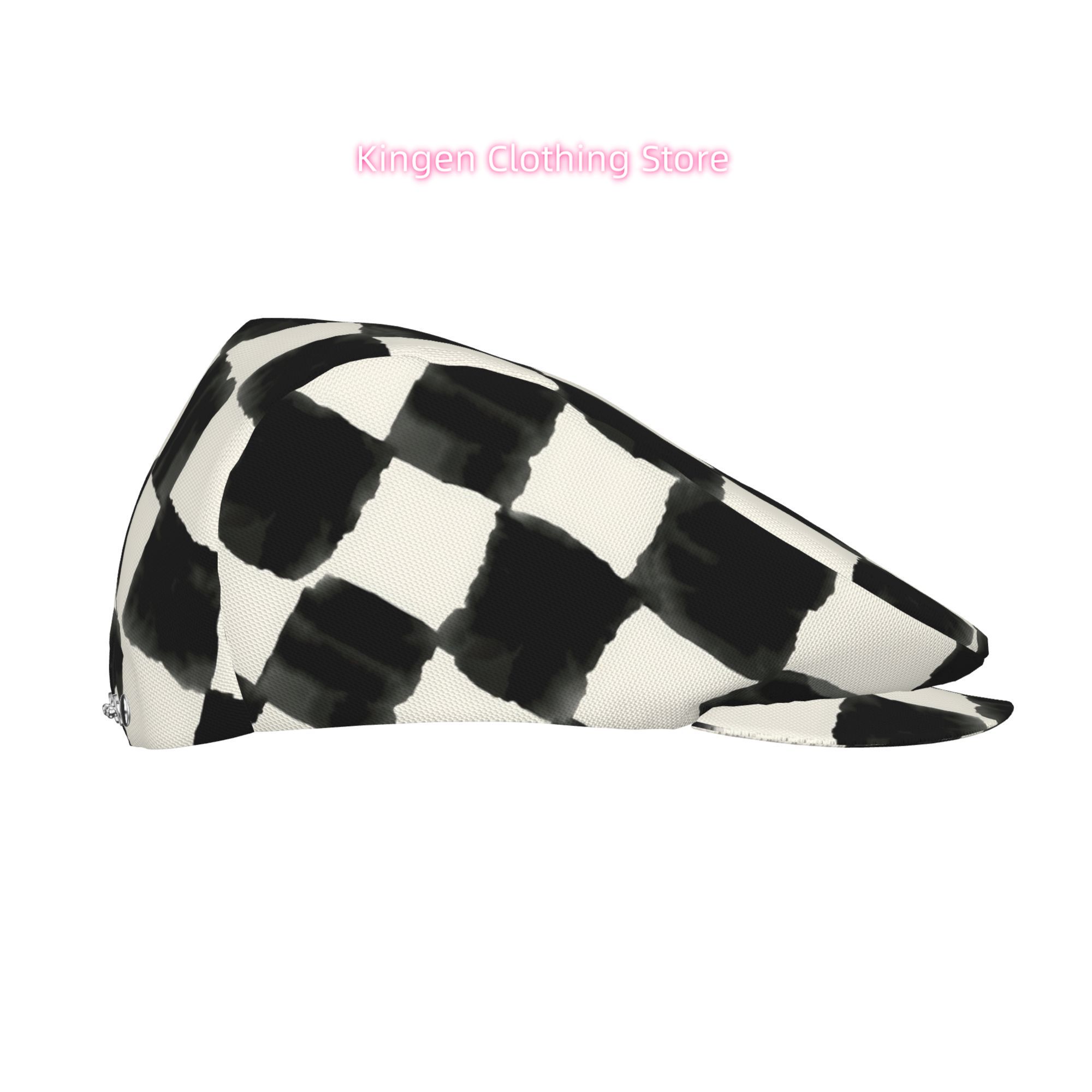 Ink Chessboard Men And Women A - Newsboy Cap Ivy ulasan dan harga