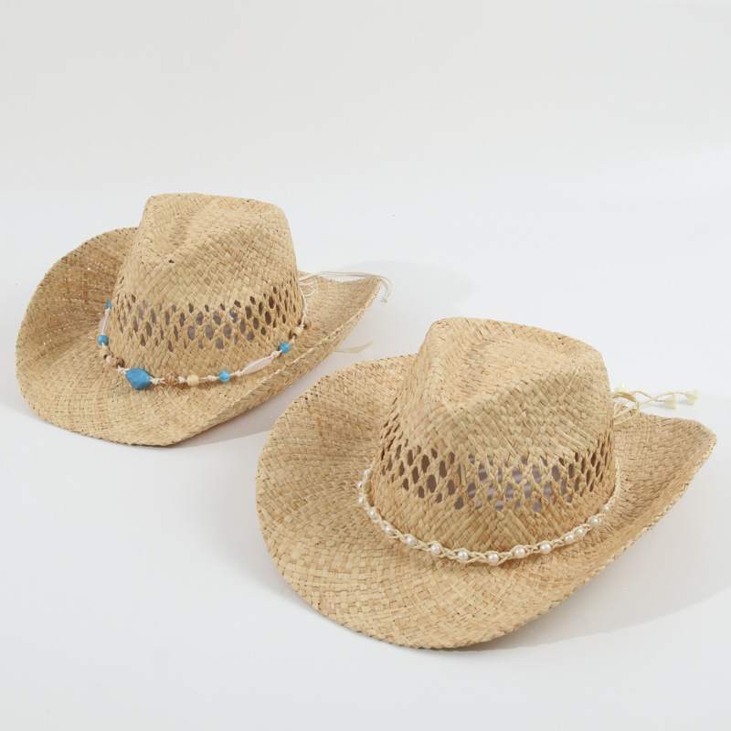 Unisex New Cowboy Straw Hat Ho - Cowboy Hat Straw ulasan dan harga